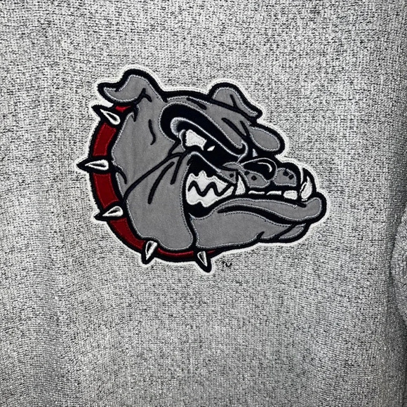 Gonzaga University Long Sleeve Gray Crewneck Sweatshirt Size small - Picture 2 of 4